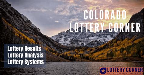 colorado lottery|lottery winning numbers colorado.